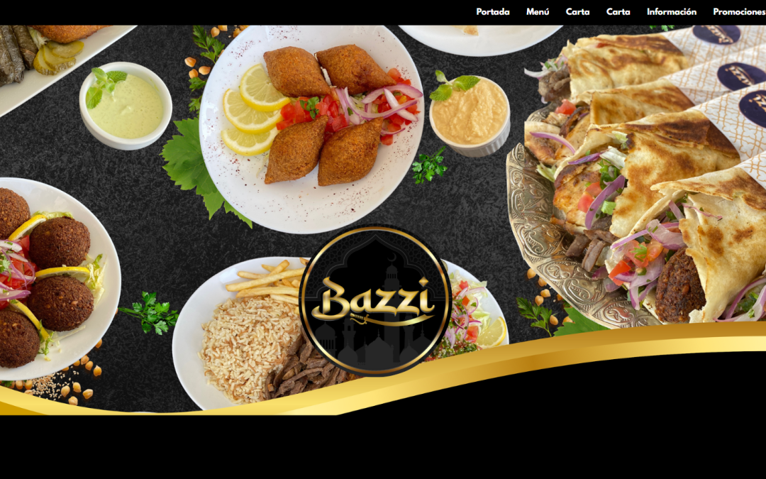 Sitio web – Restaurant Bazzi (Santiago)