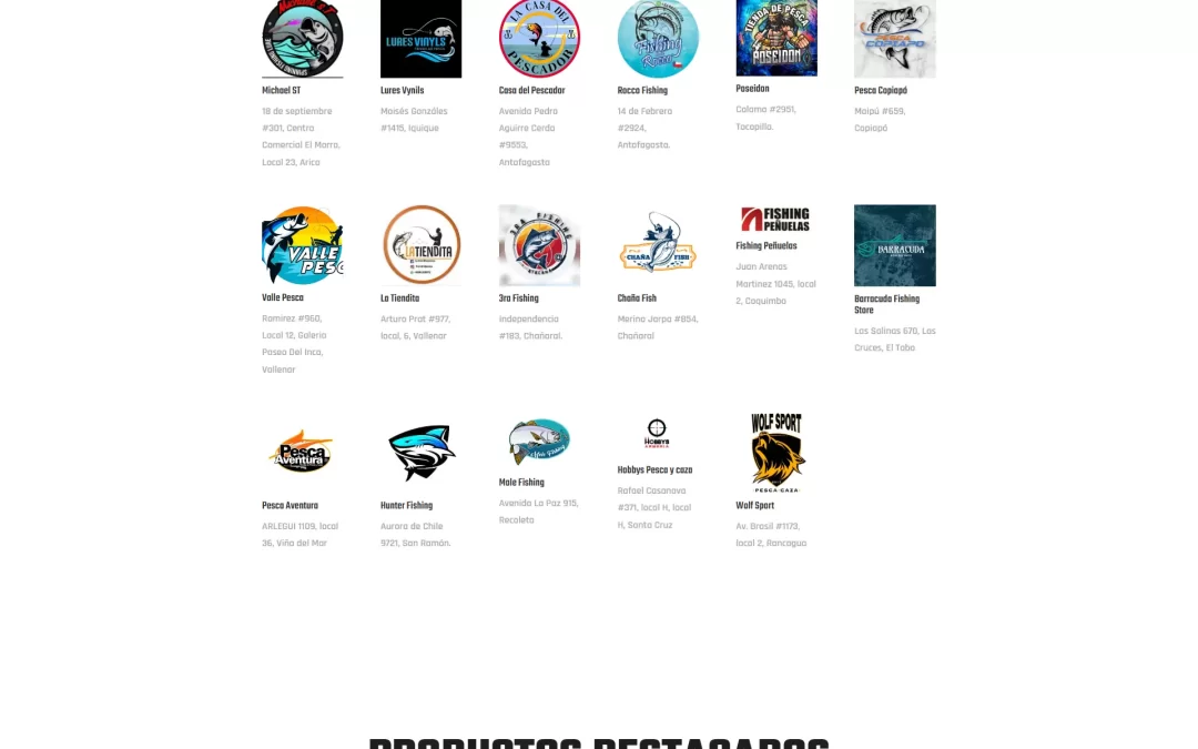 Sitio web – powerfishing.cl